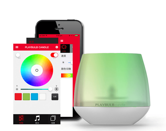 PLAYBULB Smart Candle - LED Flameless RGB - Home2luxury