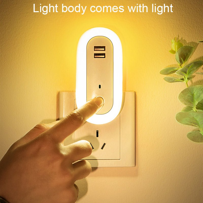 USB Wall Lamp with Remote - Dimmable LED - Home2luxury 