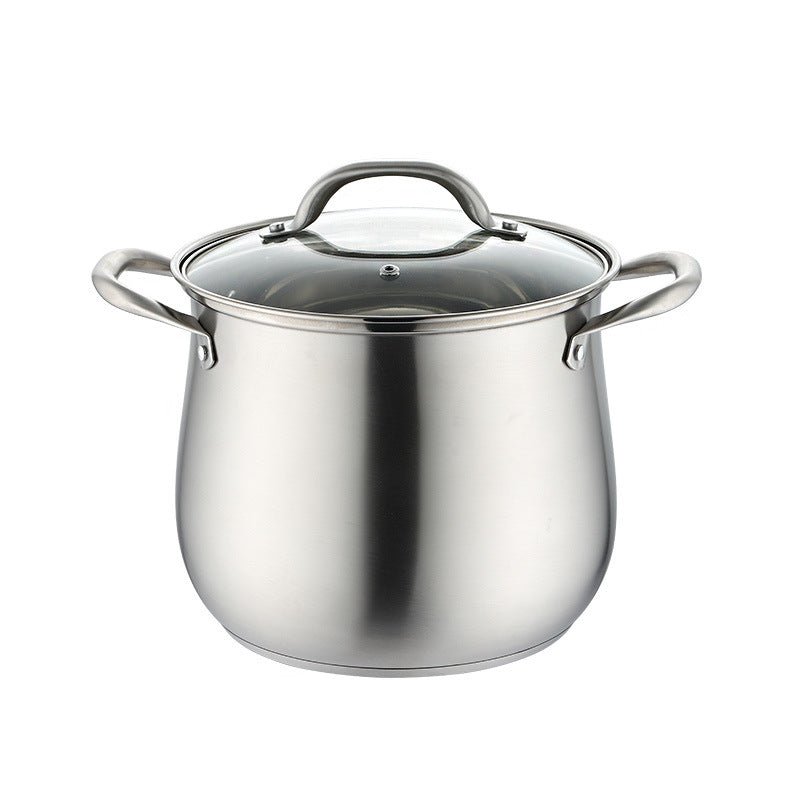 Double-Bottom Stainless Soup Pot - Home2luxury 