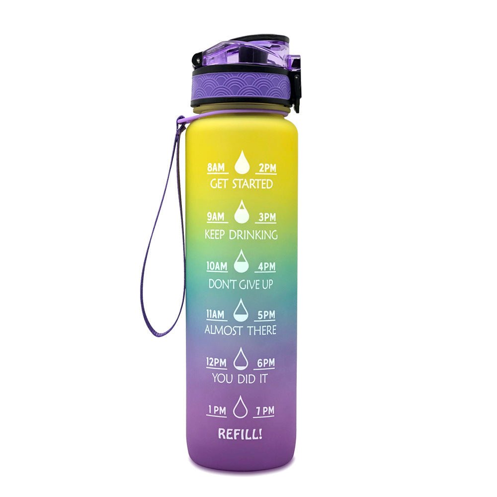 Leakproof 1L Tritan Water Bottle for Sports - Home2luxury 