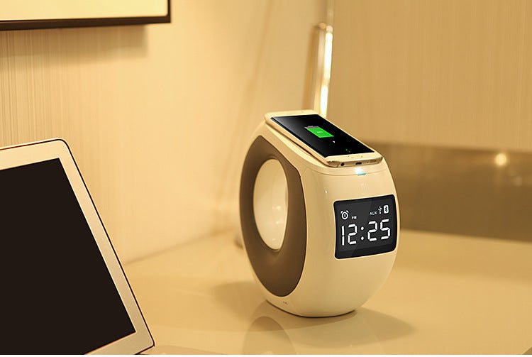 New Wireless Charging Smart Bluetooth Speaker. - Home2luxury 