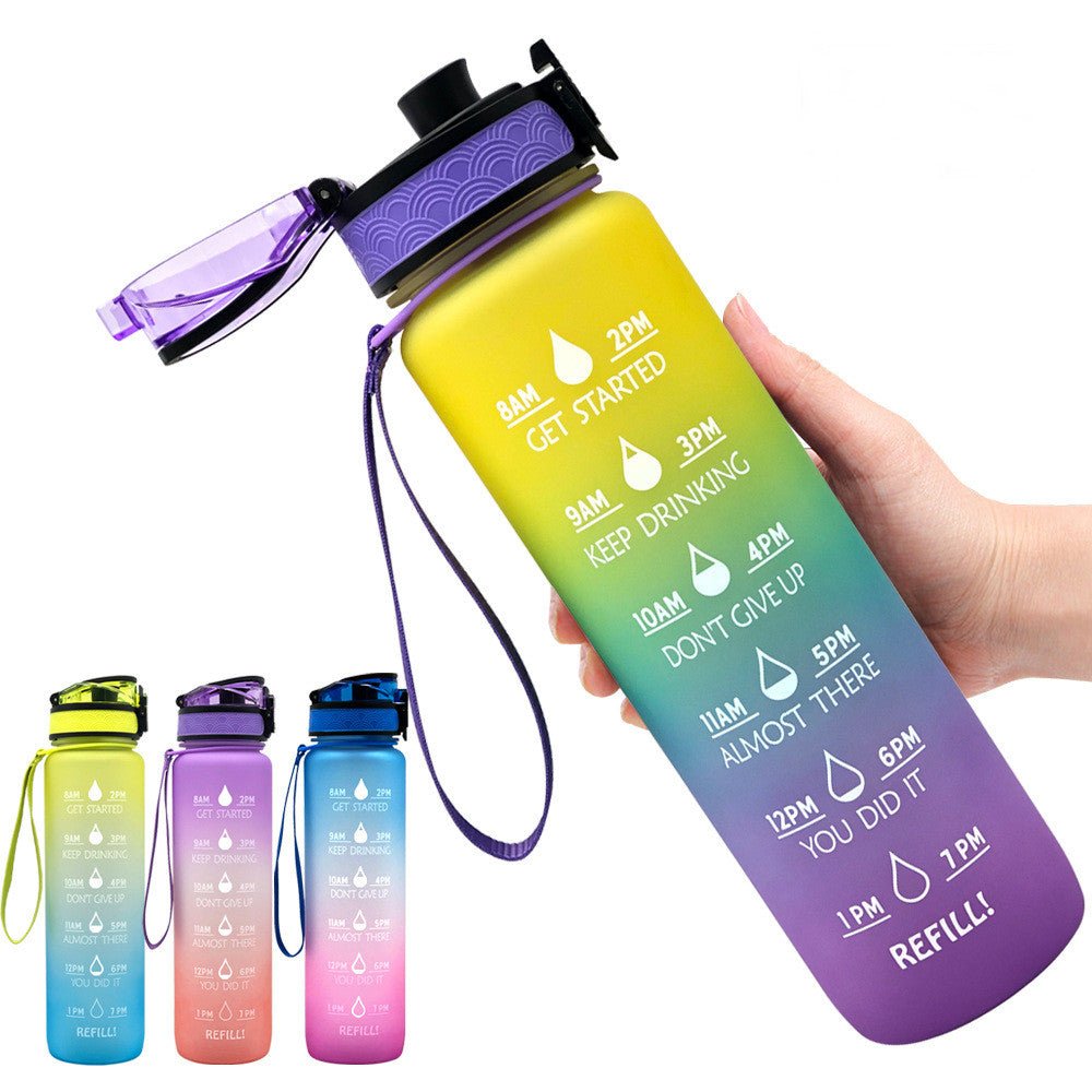 Leakproof 1L Tritan Water Bottle for Sports - Home2luxury 