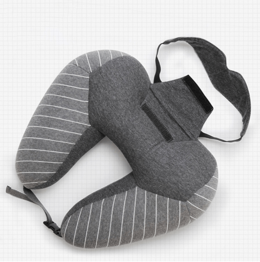 -Shaped Foam Travel Pillow - NeckLumbar