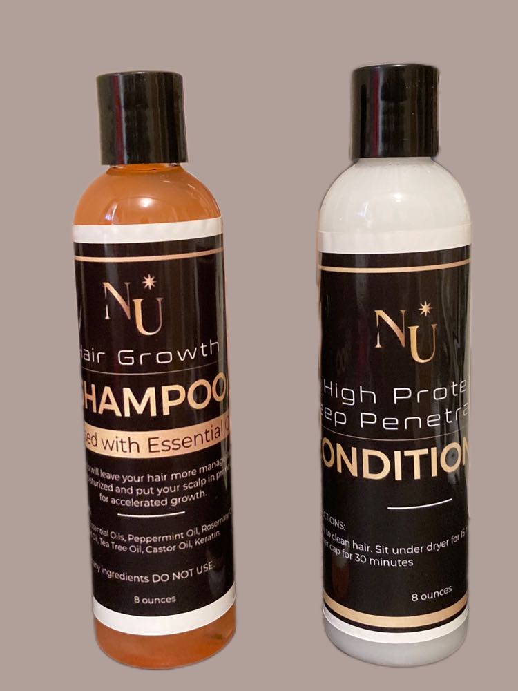 Nu Hair Growth Shampoo and Conditioner