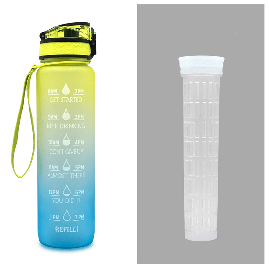 Leakproof 1L Tritan Water Bottle for Sports - Home2luxury 