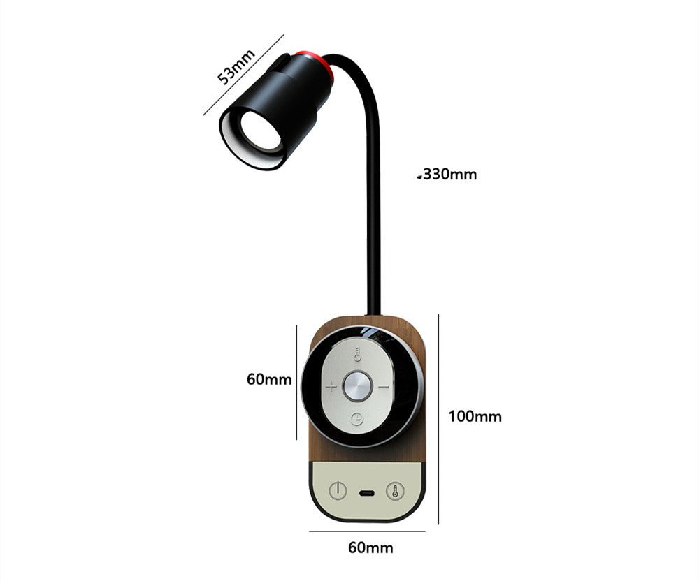 Dimmable LED Bedside Lamp - Eye Protection. - Home2luxury 