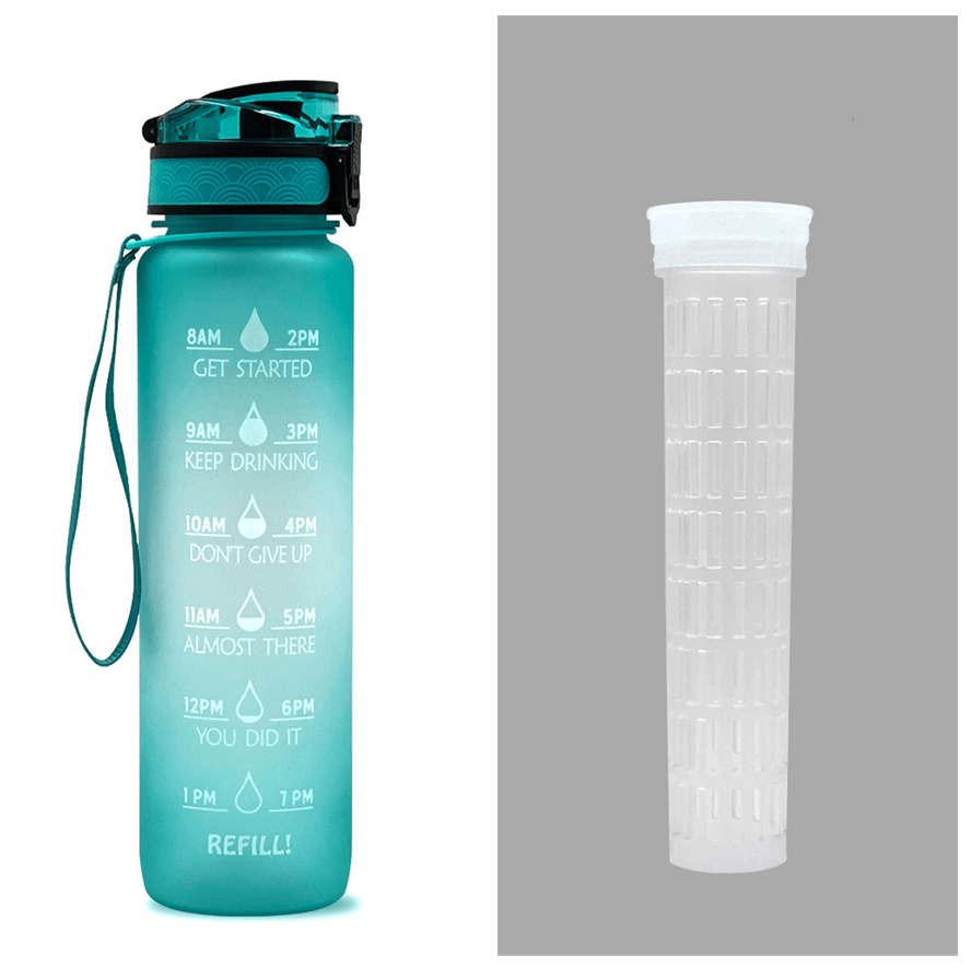 Leakproof 1L Tritan Water Bottle for Sports - Home2luxury 