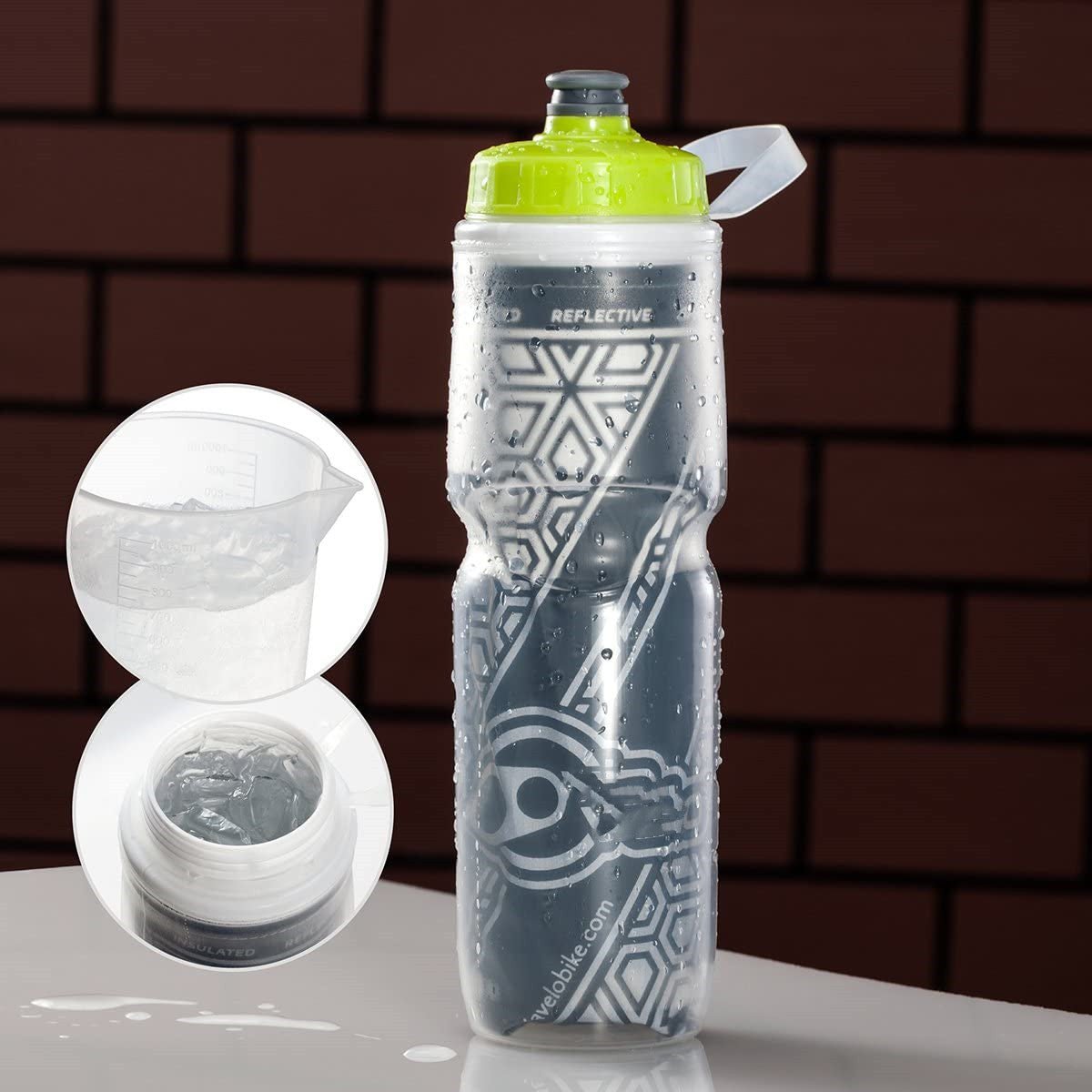 Double Insulated Bike Water Bottle - 26 Oz - Home2luxury 