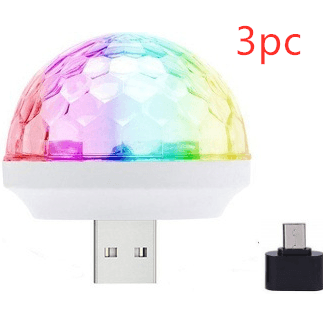 Disco Ball USB Stage Light - Party Projector. - Home2luxury 