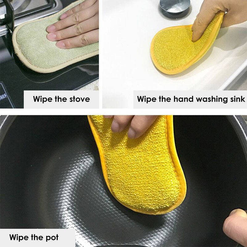 Double-Sided Magic Sponge - Kitchen Cleaning Tool - Home2luxury 