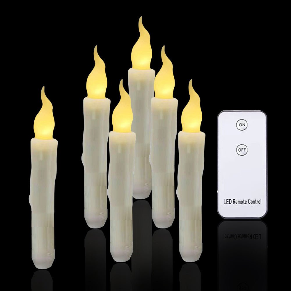 Flameless Taper Candle - Remote Control. - Home2luxury 