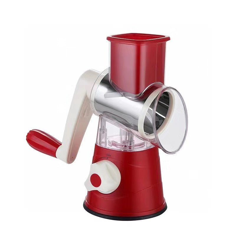 Vertical Vegetable Slicer - Rotary Grater & Cutter. - Home2luxury 